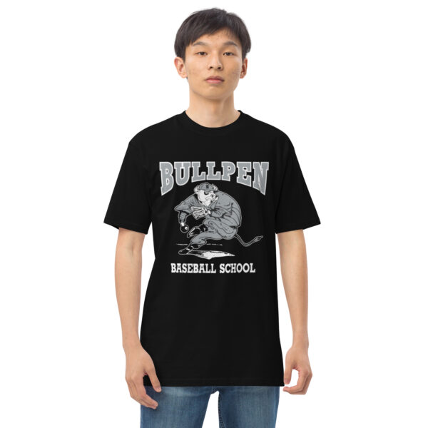 Bullpen "Baseball School" - Premium Heavyweight Tee - Image 2