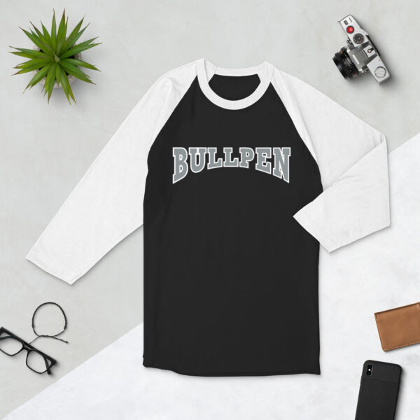Bullpen - 3/4 Sleeve Raglan Shirt - Image 2