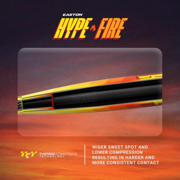 Easton | Hype FIRE Baseball Bat - Image 2